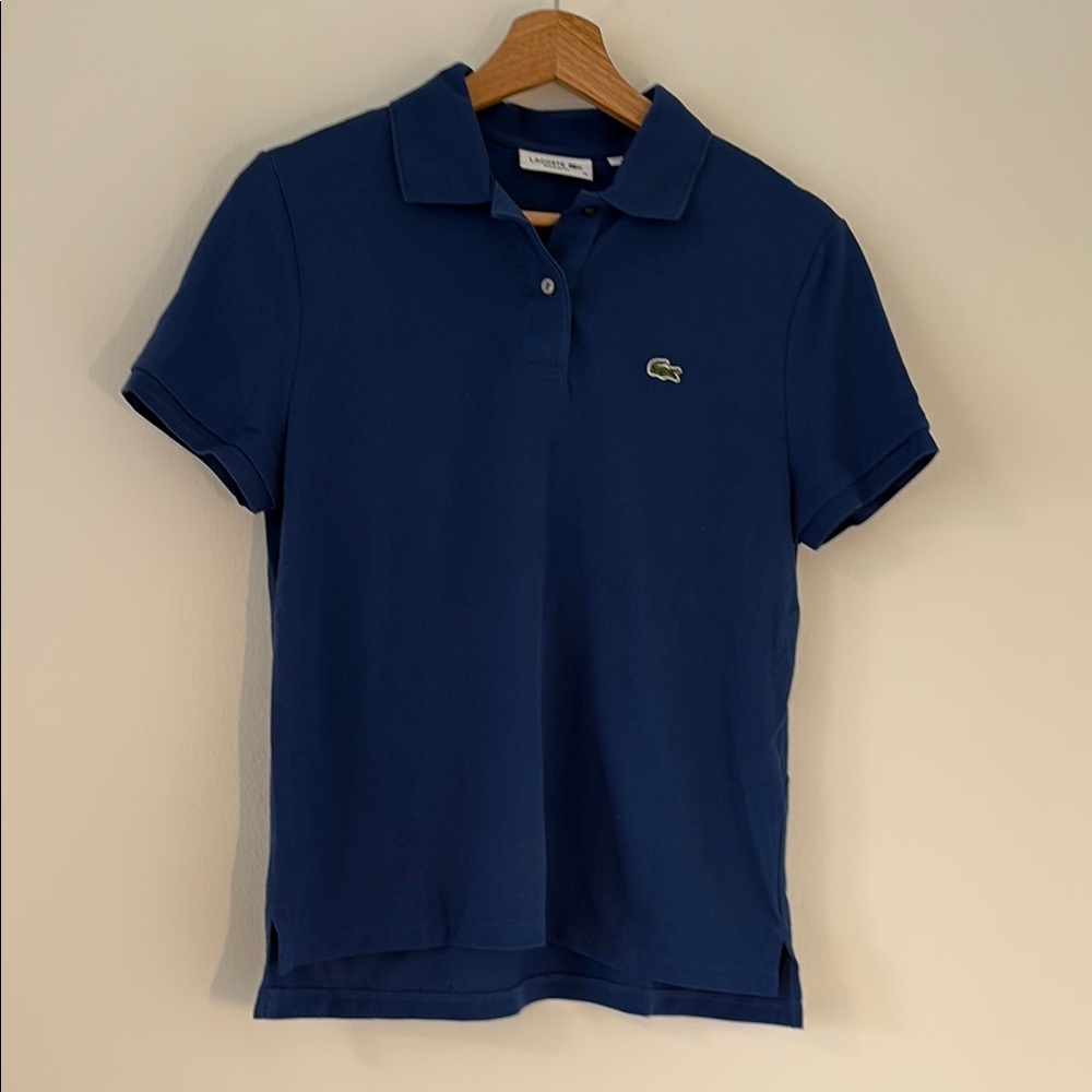 Lacoste Women’s Blue Polo Shirt